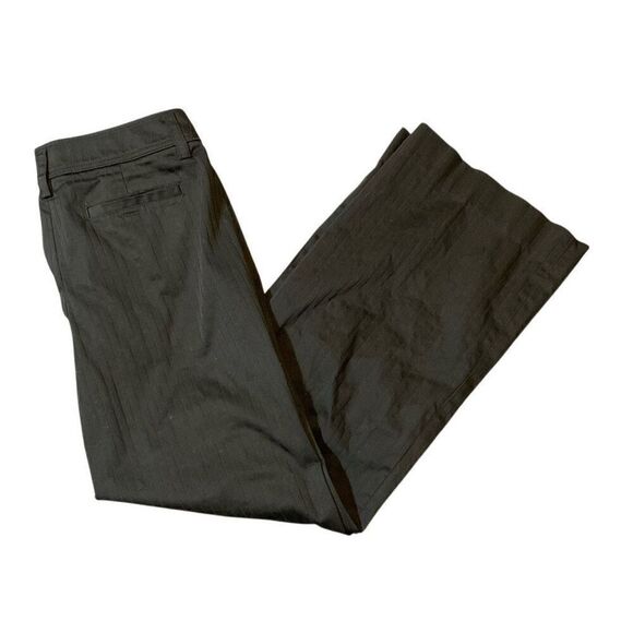 White House Black Market Women's Textured Wide Leg Dress Pants Black Size 10 - Picture 1 of 8